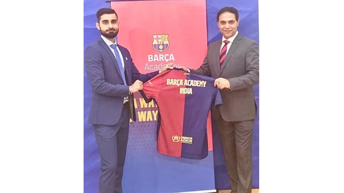 Barca Academy back in India
