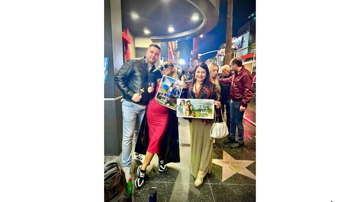 First Gujarati Woman Producer Chanda Patel Represents WIFPA at Oscars 2026, Promotes Film Tera Mera Nata -PNN