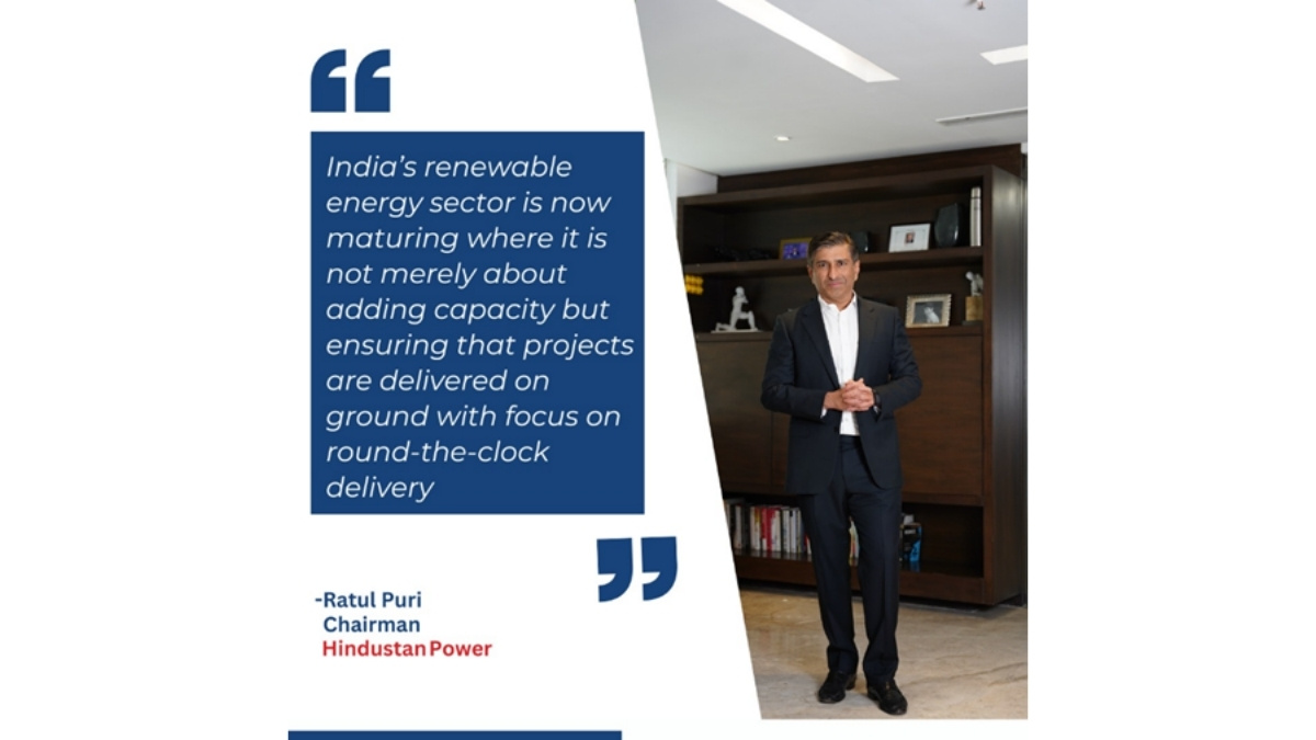 Ratul Puri on India’s Renewable Shift: From Rapid Expansion to Execution-Led Growth