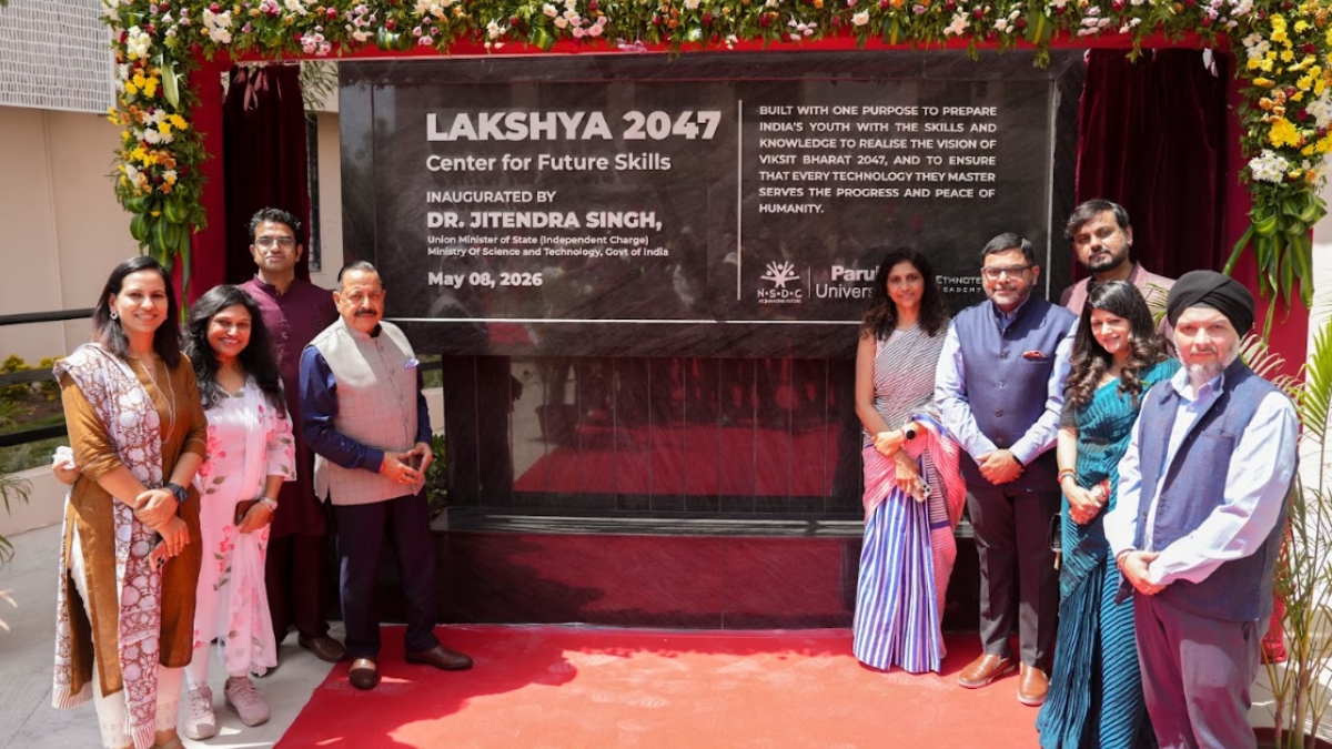 Parul University Unveils Lakshya 2047: Center for Future Skills, An Ecosystem with Futuristic Labs and Highly Advanced Infrastructure