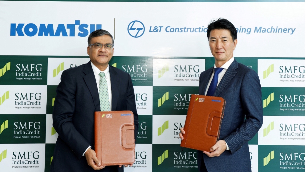 Komatsu and SMFG India Credit Co. Ltd. Launch Finance Scheme to Empower First-Time Machine Buyers and Small Fleet Owners
