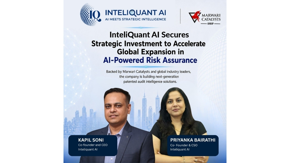 InteliQuant AI Secures Strategic Investment from Global Industry Leaders to Scale Enterprise Audit & Risk Intelligence