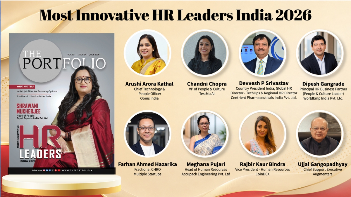 Portfolio Magazine’s Most Innovative HR Leaders in India 2026 – List of Honourees