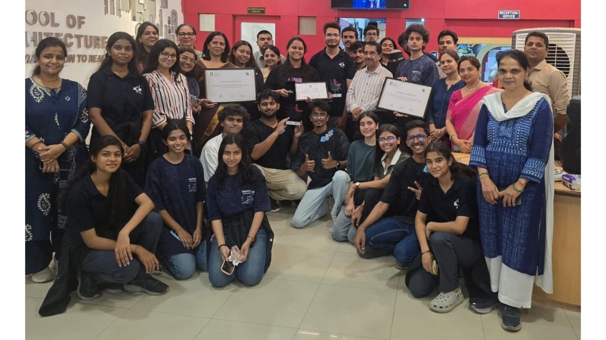 IPS Academy School of Architecture Wins Two National Honours at NASA’s 68th Annual Convention