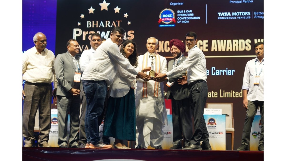 Gujarat’s Aadinath Bulk Named Best Private Stage Carrier at Prawaas 5.0