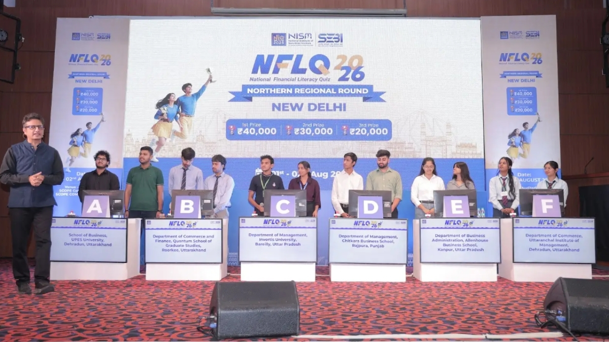 Invertis University BBA Students Secure 2nd Position Among 60 Teams, Qualify for NISM–SEBI National Financial Literacy Quiz (NFLQ) 2026 Grand Finale