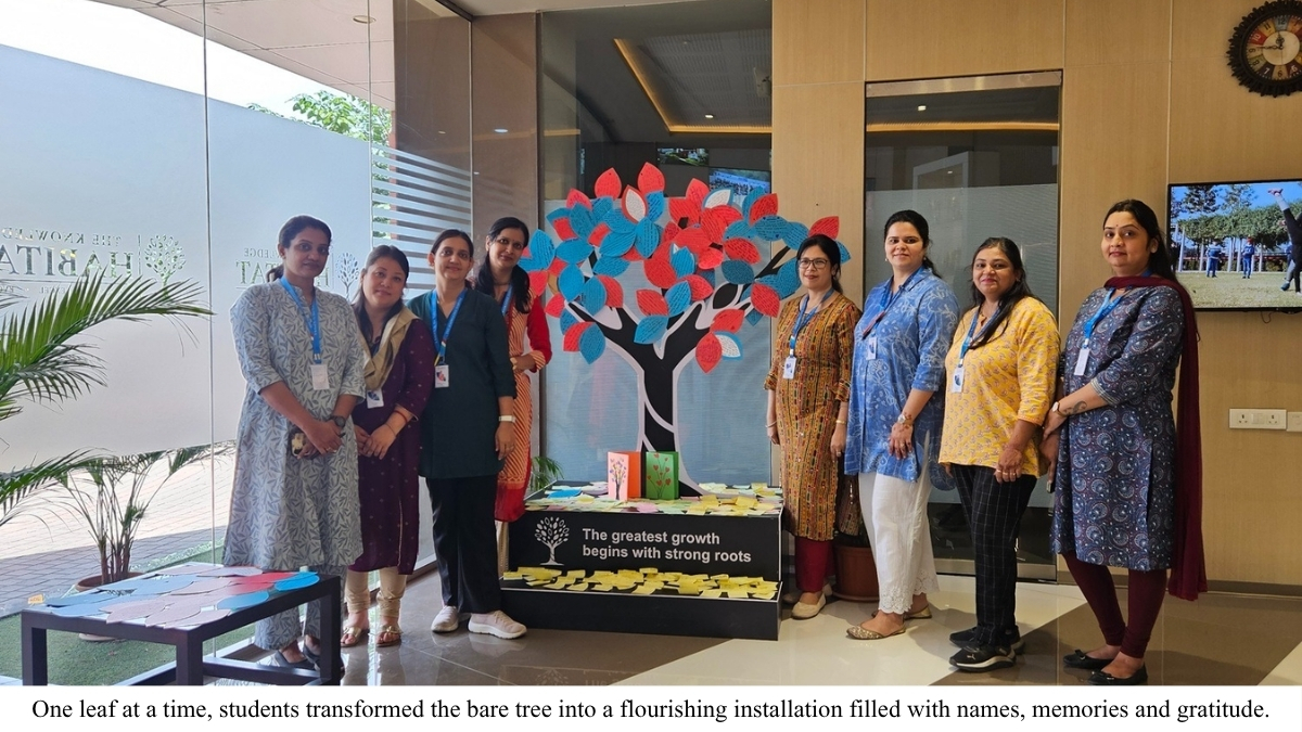 The Knowledge Habitat Schools Turns Its Logo into a Tribute of Gratitude This Teachers’ Day