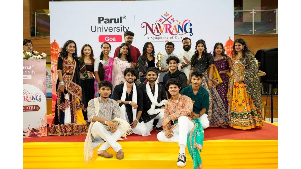 Parul University Goa Marks Navratri with a Celebration of Culture, Tradition and Togetherness